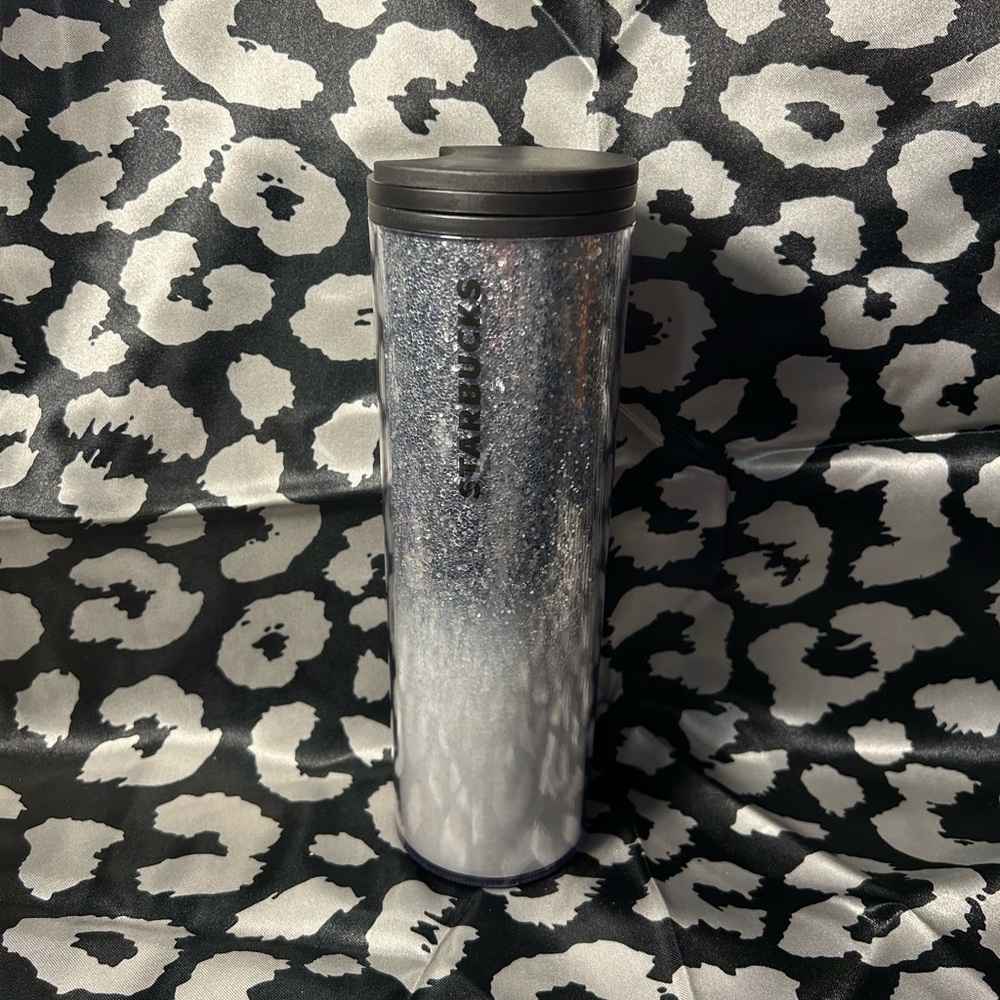Ombré sparkle Starbucks travel tumbler